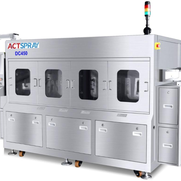 pcba inline water cleaning machine dc450